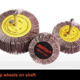 Coated Abrasives  -  Flap wheels on shaft