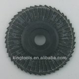 Brown Aluminium Oxide Flap Disc For Stainless Steel