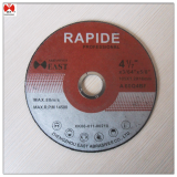 High quality abrasive resin bonded cutting wheel for metal, stainless steel 105*1.2*16mm