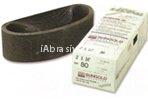Belts for portable belt stone sanding