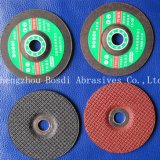 Red or Black Abrasive resin bonded  grinding  wheels