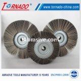 TORNADO high quality abrasive cloth wheel with metal ring