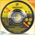 PEGATEC 4“ 4.5” Super Flexible grinding wheels for stainless steel
