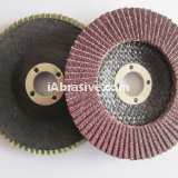 Aluminum Oxide Flap Disc Brown 4"