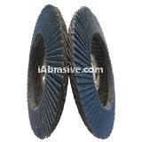 High quality blue calcined aluminum oxide flap disc for stainless steel polishing