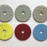 Latest designed 3 step polishing pads for marble and granite