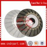 abrasive cutting disc for grinding glass