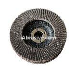 calcined aluminium oxide flap disc with plastic backing pad