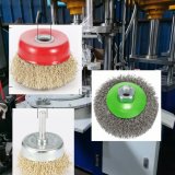 Crimped wire wheel brush making machine,Crimped wire wheel production equipment