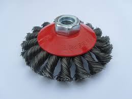 Twist-Knotted Wire Brushes