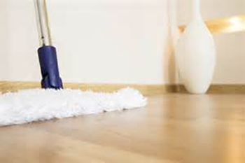 clean hardwood floor